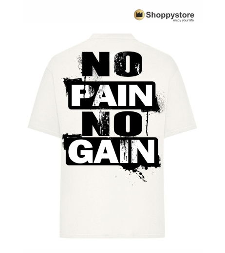 Heavy Oversized Tee - No Pain
