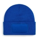 10 X - Beanie mit Patch und eigenem Druck