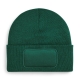10 X - Beanie mit Patch und eigenem Druck