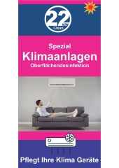 Spezial Klimaanlagen Reiniger und Desinfektion 3x 250ml
